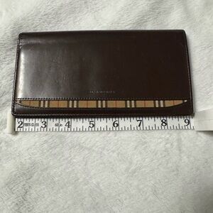 Burberry Brown Leather Wallet